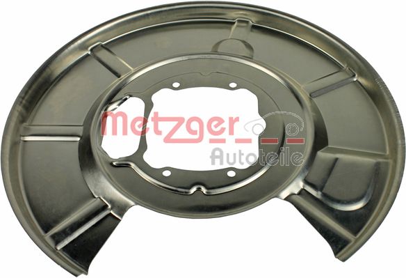 Lamiera paraspruzzi, Disco freno - 6115026 METZGER